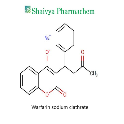 Warfarin sodium clathrate